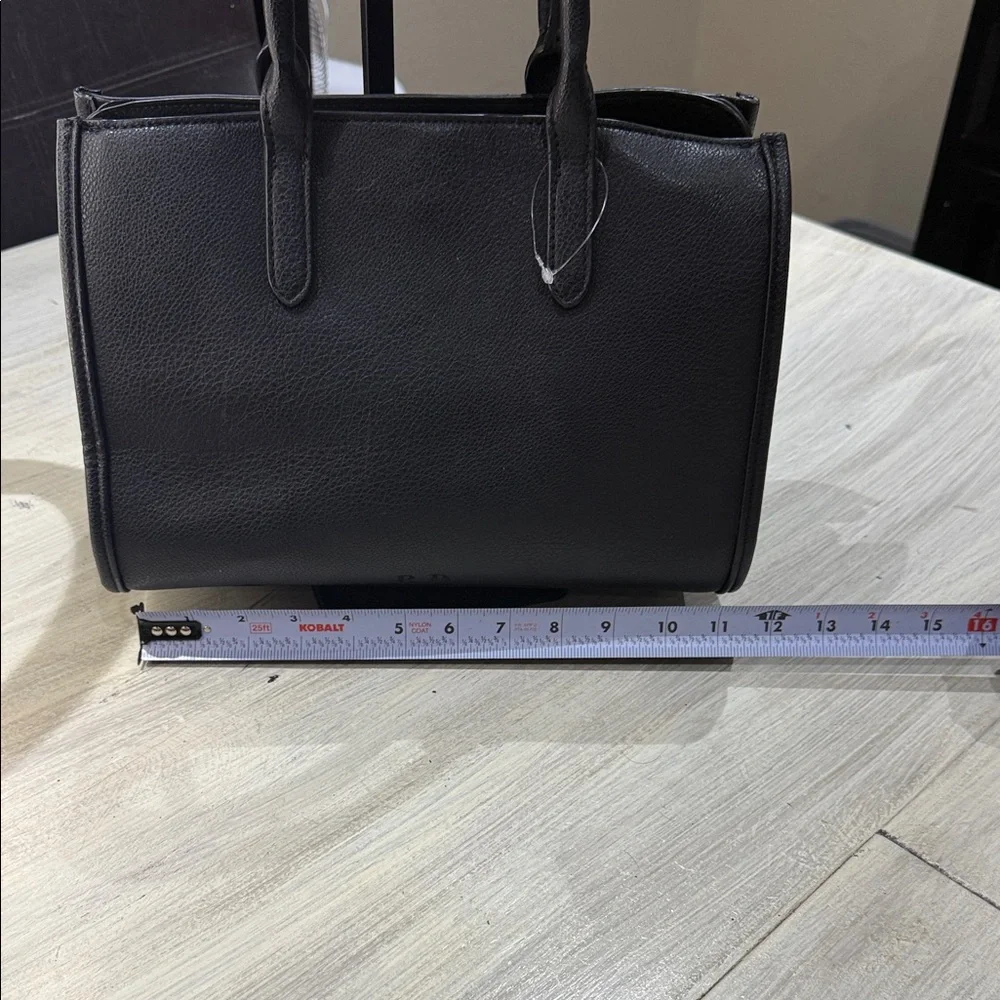 Rae Dunn Black Satchel Bag
